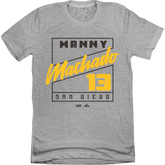Manny Machado MLBPA T-shirt Grey T-shirt In the Clutch